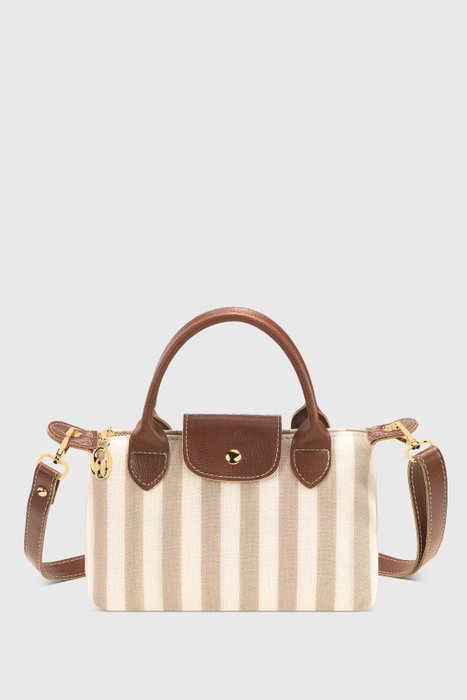 Zoozie Bags Bolsa de Hombro de Lona en Visón Zoozie Bags Bolsa de Hombro de Lona en Visón